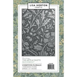 Lisa Horton Crafts - 3D Embossing Folder Compton Florals (LHCEF296)