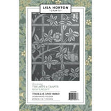 Lisa Horton Crafts - 3D Embossing Folder Trellis and Bird (LHCEF298)