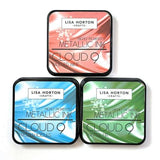 Lisa Horton Crafts Winter 2025 Metallic Ink Pads - Postage as per Actual