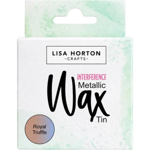 Lisa Horton Crafts Interference Water Based Wax Tin - Royal Truffle