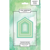 Lisa Horton Crafts Fundamentals Die Set-Nested Houses