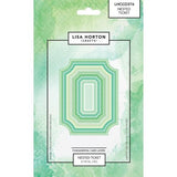 Lisa Horton Crafts Fundamentals Die Set-Nested Ticket