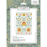Lisa Horton Crafts - Layering Stencils Sunflower Tapestry (LHCAS262)