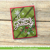 Lawn Fawn - Lawn Cuts - Giant Season's Greetings Die