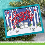 Lawn Fawn - Lawn Cuts - Giant Season's Greetings Die
