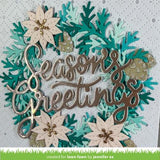 Lawn Fawn - Lawn Cuts - Giant Season's Greetings Die