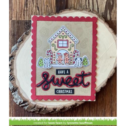 Lawn Fawn - Lawn Cuts - Scripty Sweet Outline Add-On Die