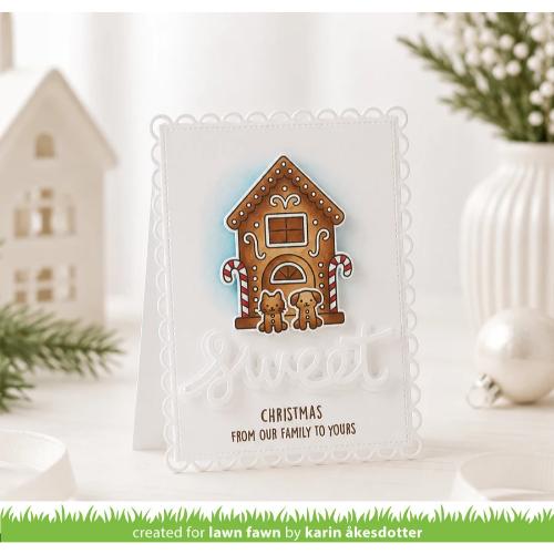 Lawn Fawn - Lawn Cuts - Scripty Sweet Outline Add-On Die