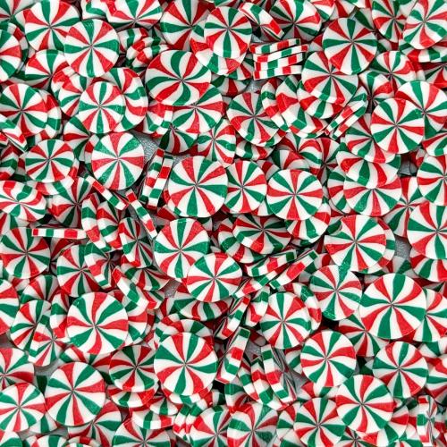 Lawn Fawn - Tiny Treasures - Christmas Mints Clay Pieces