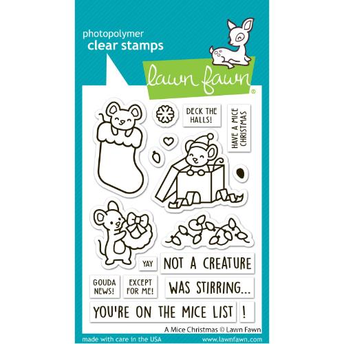 Lawn Fawn - Stamps - A Mice Christmas