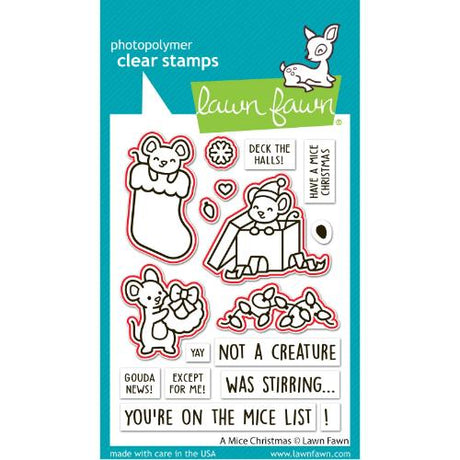 Lawn Fawn - Lawn Cuts - A Mice Christmas Dies