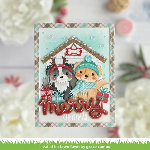 Lawn Fawn - Lawn Cuts - Build-A-Dog Dies