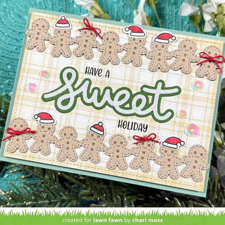 Lawn Fawn - Lawn Cuts - Gingerbread Border Dies