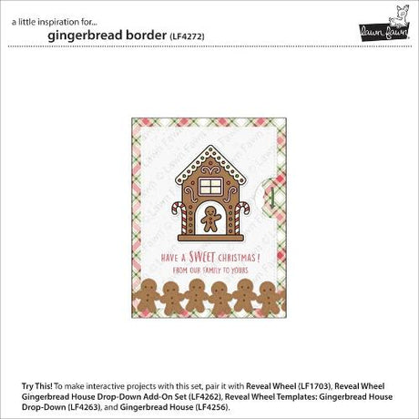 Lawn Fawn - Lawn Cuts - Gingerbread Border Dies