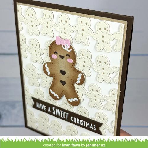 Lawn Fawn - Lawn Cuts - Gingerbread Border Dies