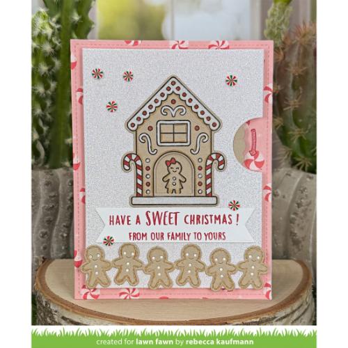 Lawn Fawn - Lawn Cuts - Gingerbread Border Dies