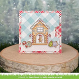 Lawn Fawn - Stamps - Gingerbread House