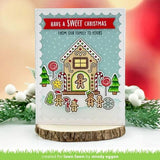 Lawn Fawn - Stamps - Gingerbread House