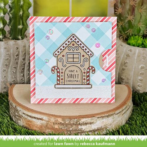 Lawn Fawn - Stamps - Gingerbread House
