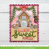 Lawn Fawn - Stamps - Gingerbread House Add-On