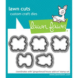 Lawn Fawn - Lawn Cuts - Gingerbread House Add-On Dies
