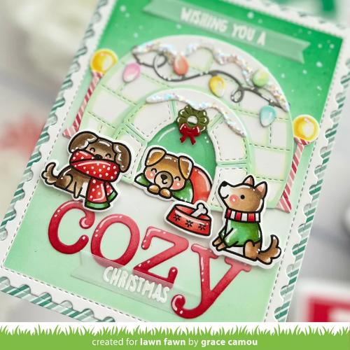 Lawn Fawn - Stamps - Cozy Dogs
