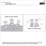 Lawn Fawn - Stamps - Cozy Dogs