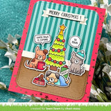 Lawn Fawn - Stamps - Cozy Dogs Christmas Add-On