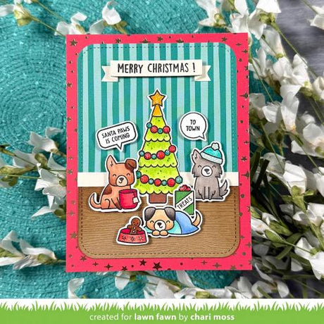 Lawn Fawn - Stamps - Cozy Dogs Christmas Add-On