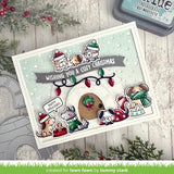 Lawn Fawn - Stamps - Cozy Dogs Christmas Add-On