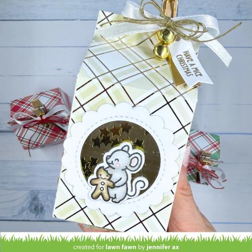 Lawn Fawn - Paper - Let It Shine Holiday Plaids - Collection Pack - Postage as per Actual