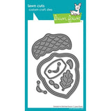 Lawn Fawn - Lawn Cuts - Outside In Stitched Acorn Dies