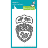 Lawn Fawn - Lawn Cuts - Stitched Acorn Frame Dies