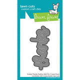Lawn Fawn - Lawn Cuts - Scripty Thanks Outline Add-On Die