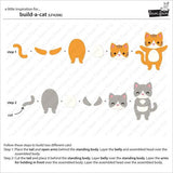 Lawn Fawn - Lawn Cuts - Build-A-Cat Dies