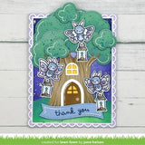 Lawn Fawn - Lawn Clippings - I Like Cute Moths Coloring Stencils