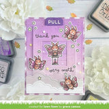 Lawn Fawn - Lawn Clippings - I Like Cute Moths Coloring Stencils