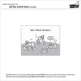 Lawn Fawn - Stamps - All the Witch Hats
