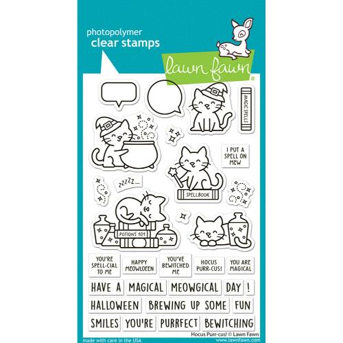 Lawn Fawn - Stamps - Hocus Purr-cus!