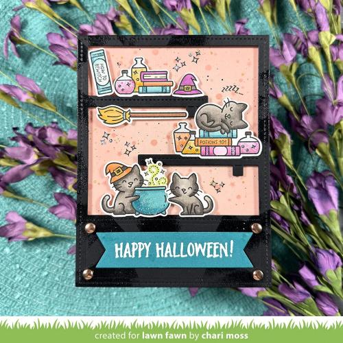 Lawn Fawn - Stamps - Hocus Purr-cus!