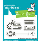 Lawn Fawn - Stamps - Hocus Purr-cus! Add-On