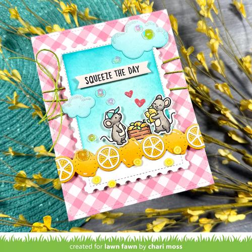 Lawn Fawn - Lawn Cuts - Lemon Border Dies