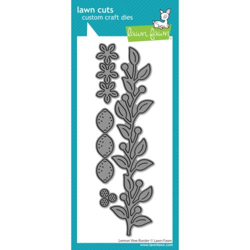 Lawn Fawn - Lawn Cuts - Lemon Vine Border Dies