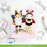 Lawn Fawn - Lawn Cuts - Scripty Smile Outline Add-On Dies