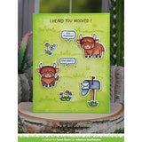 Lawn Fawn - Lawn Cuts - Grassy Pasture Backdrop: Portrait Dies