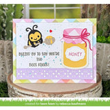 Lawn Fawn - Stamps - Henry's Build-A-Sentiment: Honey Bee