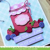 Lawn Fawn - Stamps - Jam and Honey Sentiments
