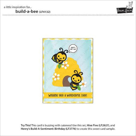 Lawn Fawn - Lawn Cuts - Build-A-Bee Dies