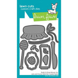 Lawn Fawn - Lawn Cuts - Build-A-Drink Mason Jar Jam and Honey Add-On Dies