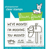 Lawn Fawn - Stamps - Highland Cows! Add-On